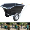 Produktbild: Futterkarre Hofkarre Gartenkarre Doppelradschubkarre Schubkarre Kippkarre