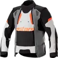 Produktbild: Alpinestars Halo, Textiljacke Drystar - Schwarz/Grau/Hellgrau/Orange - L