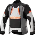 Produktbild: Alpinestars Halo Drystar Motorrad Textiljacke, schwarz-grau-orange, Größe L für Männer