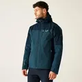 Produktbild: Regatta Wentwood IX 3 in 1 Funktionsjacke Herren , Größe:XXL, Farbe:Marine - Marine - XXL