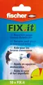 Produktbild: Fischer Reparaturflies Fix.it Karte mit 10 Pads