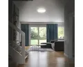 Produktbild: LED Deckenleuchte IP44 19W 2400 lm 4000 K HxØ 3,5x29 cm Slim weiß + Backlight Ef