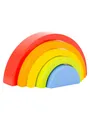 Produktbild: Small Foot - Wooden Building Blocks Rainbow 5dlg.
