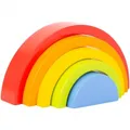Produktbild: small foot Holzbausteine Regenbogen 288022