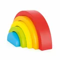Produktbild: Legler small foot Holzbausteine Regenbogen ab 12 Monate 10585
