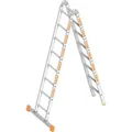 Produktbild: Layher Topic 1056 Klappleiter 2x8 Sprossen