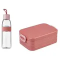 Produktbild: Mepal- Take a Break midi + Trinkflasche Ellipse 500 ml - Vivid Mauve - Lunchbox mit Trennwand - ideal für Mealprep-kohlensäuregeeignet -auslaufsiche