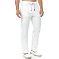 Produktbild: Indicode Leinenhose Herren Veneto Sommerhose Leinen Herrenhose leichte Sommerhose mit Kordelzug weiß M