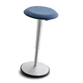Produktbild: Sedus se:fit, Ergonomischer Hocker, Stehhocker, Stehsitz, Stehhilfe, Blau, Grau, Kunststoff, Gummifuß, 53-80 cm Höhenverstellbar