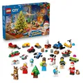 Produktbild: LEGO City Advent Calendar 2025 for 5+ Year Old Boys & Girls - Christmas Countdown Toy with 24 Surprises incl. a Train, Car & Tractor Plus 7 Minifigures - Gift Idea - 60475