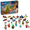 Produktbild: LEGO City Adventskalender 2025 60475 Weihnachten Minifiguren Spielmatte Weihn...