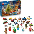 Produktbild: LEGO City Adventskalender Weihnachten Spielzeug Überraschungen Minifiguren 5 J