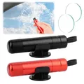 Produktbild: NVIYAM Car Safety Nothammer Auto, 2er Set Nothammer Auto mit Gurtschneider, Auto Sicherheitshammer, 2 In 1 Gurtschneider Notfallhammer, Emergency Hammerdex, Glasbrecher Auto Essentials (Schwarz+Rot)