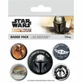 Produktbild: Pyramid MANDALORIAN - This Is The Way - Pack de 5 badges (GADE0030)