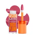 Produktbild: NYX Professional Makeup Lipgloss mit Schmollmund-Effekt, Glossy Finish & intensive Farbe, Extremes Volumen & Fülle dank Ingweröl, Vegane Formel, Duck Plump Lip Lacquer, Strike a Rose