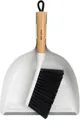 Produktbild: MR.SIGA, Schaufel und Besen Set, Kehrblech und Handfeger mit Kehrschaufel, weiß