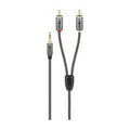 Produktbild: Goobay Plus Audioadapterkabel - 3,5-mm-Klinke zu Stereo-Cinch-Stecker, 3.0 m 65289
