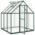 Produktbild: vidaXL Gewächshaus 4005829, 2,86 m² Fläche, 169 x 169 x 195 cm, Polycarbonat, Fundamentrahmen