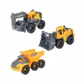 Produktbild: Dickie Toys Volvo Construction Set 3-tlg. Bagger Radlader Kipplaster Auto