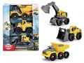 Produktbild: Constr 3-pak Poj. Bud. Volvo, 16 Cm Simba Toys