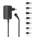 Produktbild: Hama Schaltnetzteil universal, einstellbar, 300mA, 3,6W, max. 12V, 7 Adapter