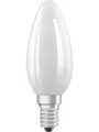 Produktbild: Osram LED-Leuchtmittel Osram LED Kerzenlampe E14 5,5 W warmweiß weiß matt, Nicht dimmbar