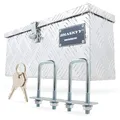 Produktbild: HASKYY Aluminium Transportbox 485x140x200 mm Truckbox Deichselbox Werkzeugkasten Alubox Alukoffer