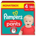Produktbild: Pampers Windeln baby-dry Monatsbox Größe Gr.4 (9-15 kg) für Babys und Kleinkinder, 180 St.
