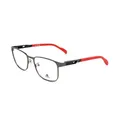 Produktbild: Adidas Sport SP502200854 Metall-Brille für Herren, rechteckig, Vollrand, 54 mm Gläsergröße, glänzendes Gunmetal, Glänzendes Rotguss