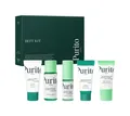 Produktbild: Purito Seoul Hautpflege-Set Seoul Best Kit – komplettes Gesichtspflege-Set in Reisegröße (105 ml) mit Cleanser, Toner, Serum, Creme & SPF 50 – beruhigende, Skincare Routine mit Centella & Panthenol