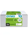 Produktbild: DYMO LabelWriter Adressetiketten (groß) | 36 mm x 89 mm | 12 Rollen mit je 130 leicht ablösbaren Etiketten (1.560 Etiketten) | selbstklebende Etiketten