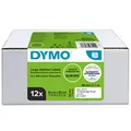Produktbild: DYMO Original LabelWriter Adressetiketten (groß) | 36 mm x 89 mm | 12 Rollen mit je 130 leicht ablösbaren Etiketten (1.560 Etiketten) | selbstklebende Etiketten | für LabelWriter-Beschriftungsgerät