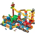 Produktbild: VTech Marble Rush - Dino Adventures Magnetic Set XL400 E – Interaktive Murmelbahn mit spannenden Bahnelementen und verschiedenen Aufbaumöglichke...