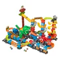 Produktbild: VTech Marble Rush - Dino Adventures Magnetic Set XL400 E – Interaktive Murmelbahn mit spannenden Bahnelementen und verschiedenen Aufbaumöglichkeiten – Für Kinder von 4-12 Jahren