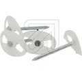 Produktbild: 100 x Nagelscheibe 25x38mm 3,5x40mm Nagelschellenen