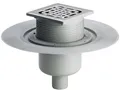 Produktbild: Viega Advantix Badablauf DN 50 senkrecht Bodenablauf Duschablauf 557188