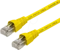 Produktbild: TG 100008830 - Patchkabel RJ45 Cat.6A S/FTP 7,5 m gelb