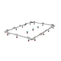 Produktbild: Mepa Montagerahmen 150177 für  superfl. Duschwannen 120/180