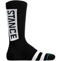 Produktbild: STANCE Unisex Socken - OG Crew, Logo, Crew Socken mit Streifen Schwarz 43-47