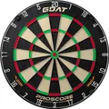 Produktbild: GOAT – Proscore PWR Professionelles Dartboard, brasilianisches Sisal, selbstheilend, minimale Abpraller, Spiderweb-Technologie, Edelstahl-Bullseye