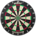 Produktbild: GOAT – Proscore PWR Professionelles Dartboard, brasilianisches Sisal, selbstheilend, minimale Abpraller, Spiderweb-Technologie, Edelstahl-Bullseye