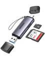 Produktbild: SD Kartenleser USB 3.0 USB C Dual Stecker Kartenlesegerät SD Card Reader USB ...