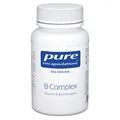 Produktbild: Pure Encapsulations B-Complex | 8 B-Vitamine im optimalen Verhältnis | B1, B2, B6, B12, Biotin, Folat (als Metafolin), Niacin (B3), Pantothensäure (B5) in aktivierter Form | 120 Kapseln (4 Monate)