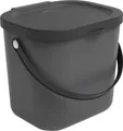 Produktbild: Rotho Mülltrennungssystem Albula 6 L anthrazit Recyclingbehälter