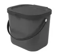 Produktbild: 7610859212139 ROTHO Albula Anthracite - behälter zur abfalltrennung - 6l rotho
