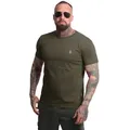 Produktbild: YAKUZA T-Shirt Basic Plain grün 4XL