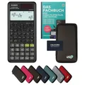 Produktbild: Casio fx-87DE Plus 2nd Edition inkl. Schutztasche Schwarz & Fachbuch (48 Seiten, DIN A5) – Wissenschaftlicher Rechner – Smart Set
