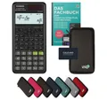 Produktbild: CASIO Taschenrechner fx-87DE Plus 2 inkl. Schutztasche Schwarz & Fachbuch (48 S., DINA5)