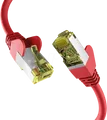 Produktbild: EFB EC020200049 - Patchkabel, Cat.6a, S/FTP PiMF, 1 m, rot