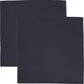 Produktbild: Sander Serviette Loft 2er-Pack fleckabweisend schwarz Größe 40x40 cm